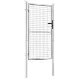 Vidaxl Port 105x200 cm verzinkter Stahl Silberfarben