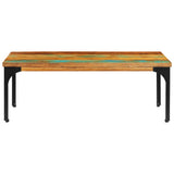Vidaxl salontafel 100x60x35 cm massief gerecycled hout