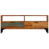 Vidaxl tv-meubel 118x35x45 cm massief gerecycled hout