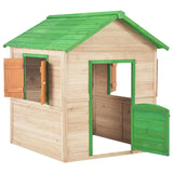 Vidaxl Children's Playhouse Vurenhout Green