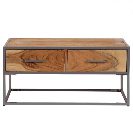 Vidaxl salontafel 75x75x35 cm massief acaciahout