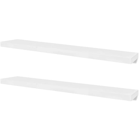 Vidaxl wandplanken 4 st 120 cm wit