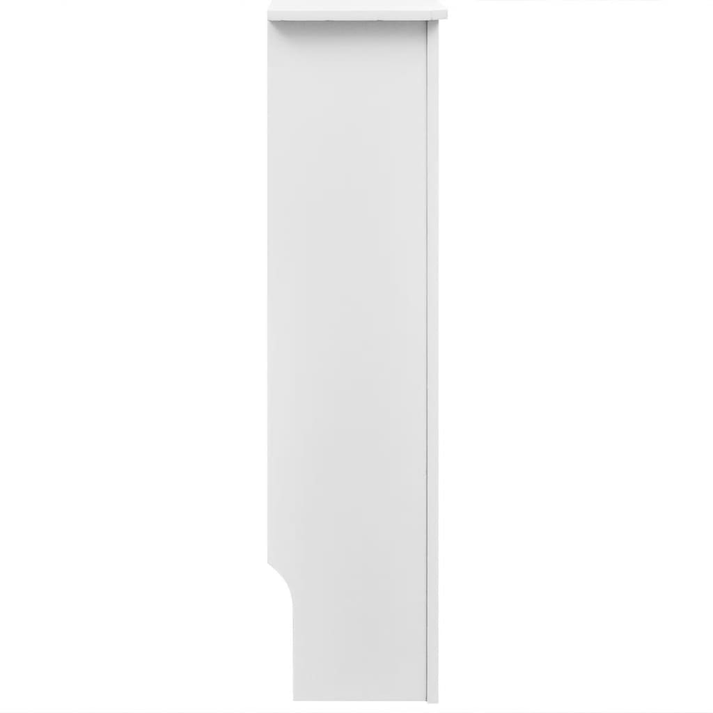 Vidaxl Construcción del radiador 2 st 172 cm Mdf White