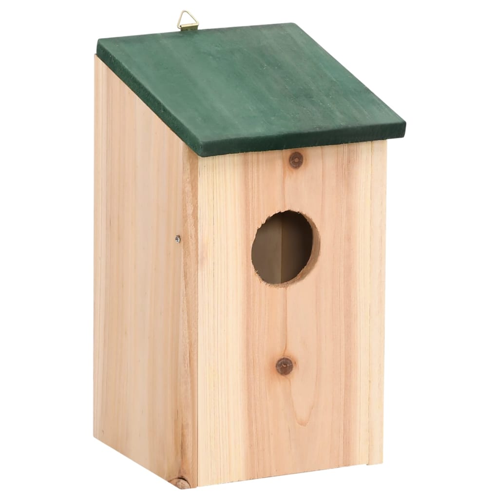 Vidaxl Bird House 8 szt. 12x12x22 cm drewno