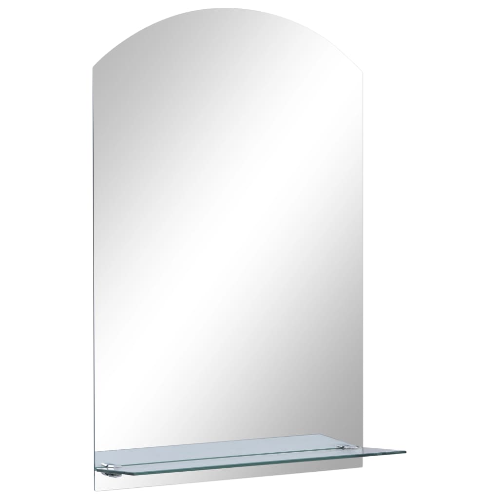 Vidaxl Wall Mirror s policí 40x60 cm ztuhnuté sklo