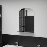 Vidaxl Wall Mirror s policí 40x60 cm ztuhnuté sklo