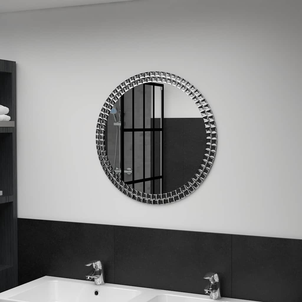 Vidaxl Wandspiegel 60 cm getempertes Glas