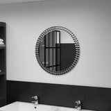 Vidaxl Wandspiegel 60 cm getempertes Glas