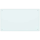 VIDAXL FRIADSBREIDE KITCHE 100x60 cm Temperiertes Glas weiß