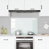 VIDAXL FRIADSBREIDE KITCHE 100x60 cm Temperiertes Glas weiß