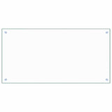 VIDAXL FRIADSBREIDE KITCHE 100x50 cm gehärtetes Glas transparent