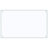 VIDAXL FRAGE SEMBORE KITCHE 100x60 cm teral glas transparent