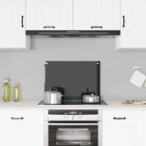 VIDAXL FRIADSEMINDE KITCHE 70x50 cm termin glaglas schwarz