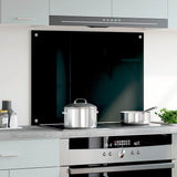 VIDAXL FRAGE SREBEN KITCHE 80x60 cm Terminglas schwarz