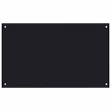 VIDAXL FRAGE SEMBORE KITCHE 100x60 cm termin glaglas schwarz