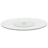 VIDAXL -Servingboard dreht sich um 60 cm transparent