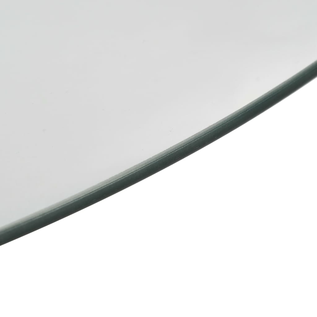 Vidaxl Servingboard girando 60 cm de vidrio templado transparente