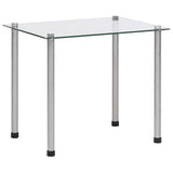 Vidaxl 3-delige tafeltjesset gehard glas transparant