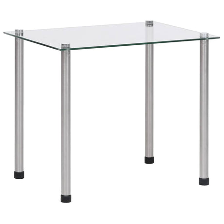 Vidaxl 3-delige tafeltjesset gehard glas transparant