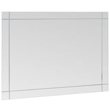 Vidaxl wandspiegel 60x50 cm glas