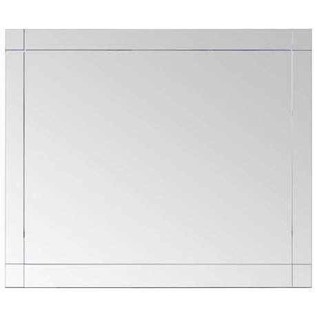 Vidaxx Wandspiegel 80x60 cm Glas
