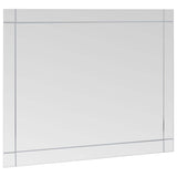 Vidaxx Wandspiegel 80x60 cm Glas