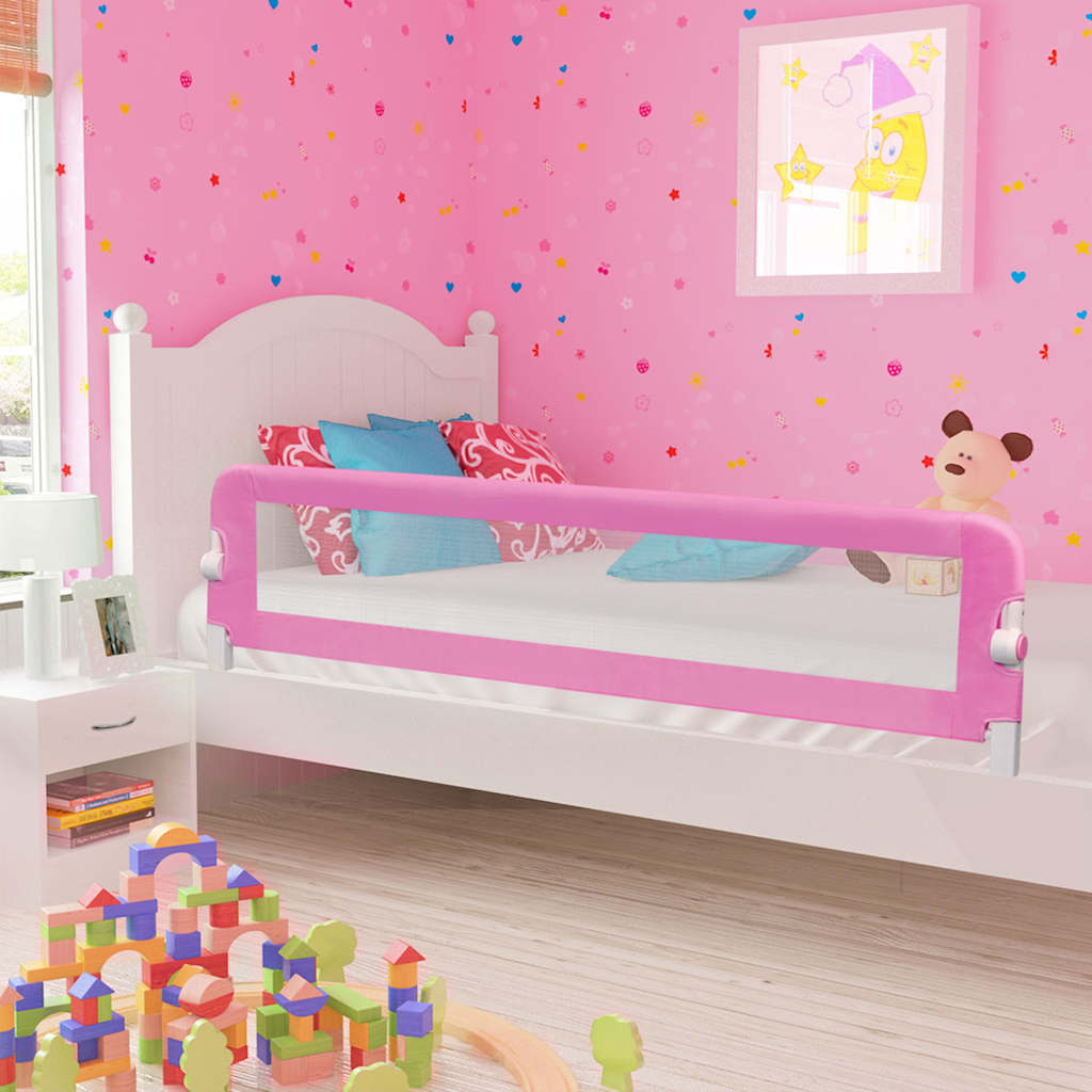 Gráfico de cama Vidaxl niño 180x42 cm poliéster rosa