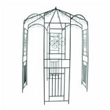 Vidaxl Garden Arch 250 cm de color verde oscuro