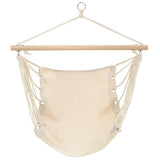 Vidaxl Hanging Stuhl Klappcreme