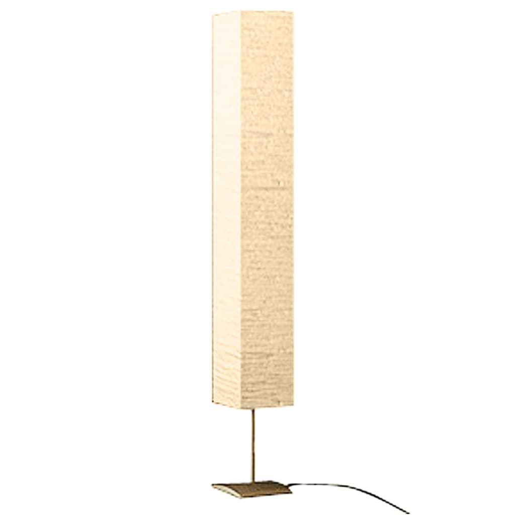 Vidaxl gulvlampe med stålstandard 170 cm beige