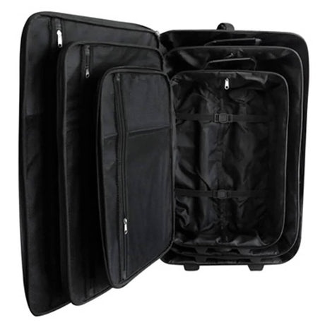 Vidaxl Reisegepäck Set schwarz 5-teilig