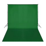 Vidaxl Background Chromakey 500x300 cm Cotton Green