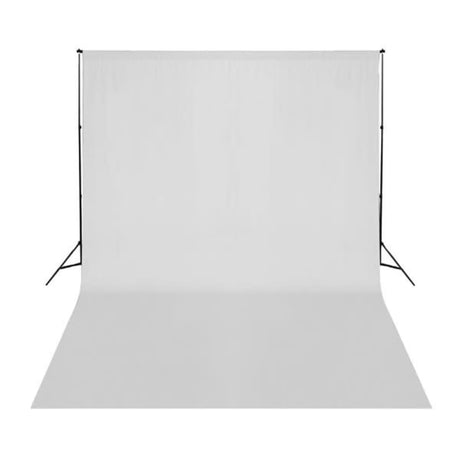 VIDAXL -Hintergrund ohne Standard 500x300 cm Baumwoll weiß