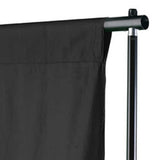 VIDAXL -Hintergrund ohne Standard 600x300 cm Baumwollschwarz