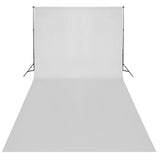 VIDAXL -Hintergrund ohne Standard 600x300 cm Baumwoll weiß