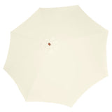 Vidaxl Parasol 300x258 cm Sandweiß