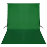 VIDAXL -Hintergrundsystem 500x300 cm Grün