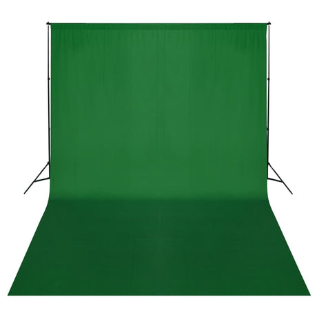 VIDAXL -Hintergrundsystem 500x300 cm Grün