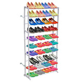 Vidaxl Shoe Rack de 10 capas