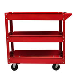 Vidaxl -Werkzeugtrolley 100 kg rot