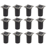 Vidaxl Ground Spots pour l'extérieur de 12 pcs carrés