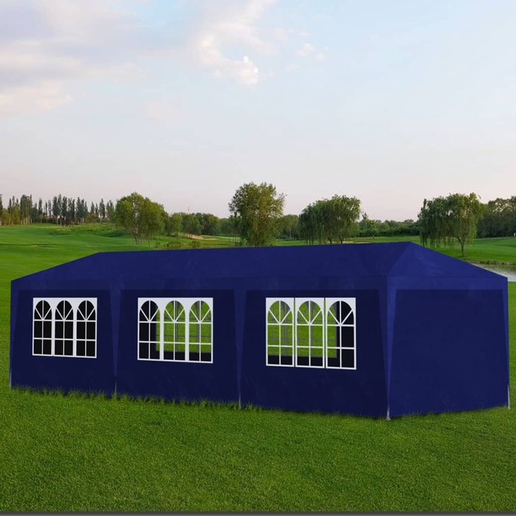 Vidaxl partyTent 3x9 m blå