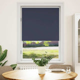 Vidaxl Roller Blind Blackout 80 x 175 cm Marine Blau