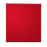 Vidaxl Roller Blind verdämmen 100 x 175 cm rot