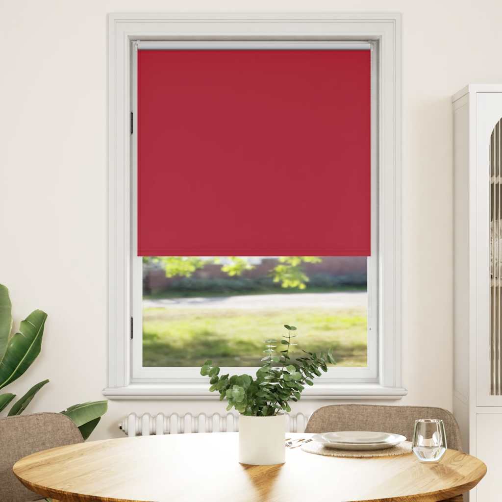 Vidaxl Verdunkelungsrollo 100 x 175 cm rot