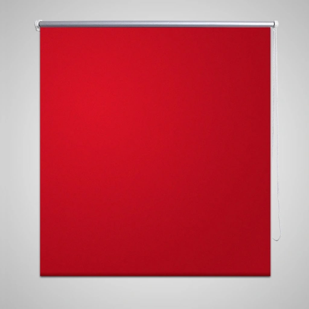 Vidaxl Roller Blind verdämmen 100 x 175 cm rot