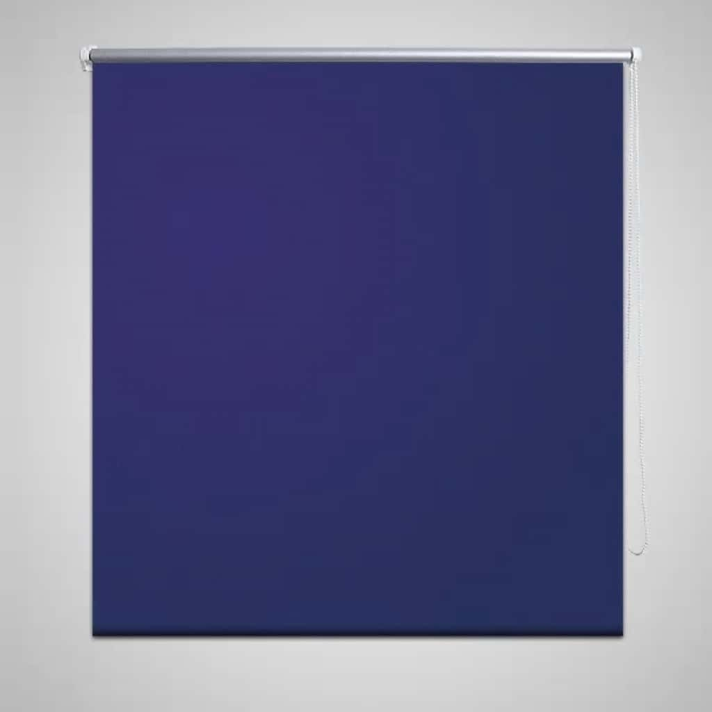 Vidaxl Roller Blind Blackout 100 x 175 cm blu navy