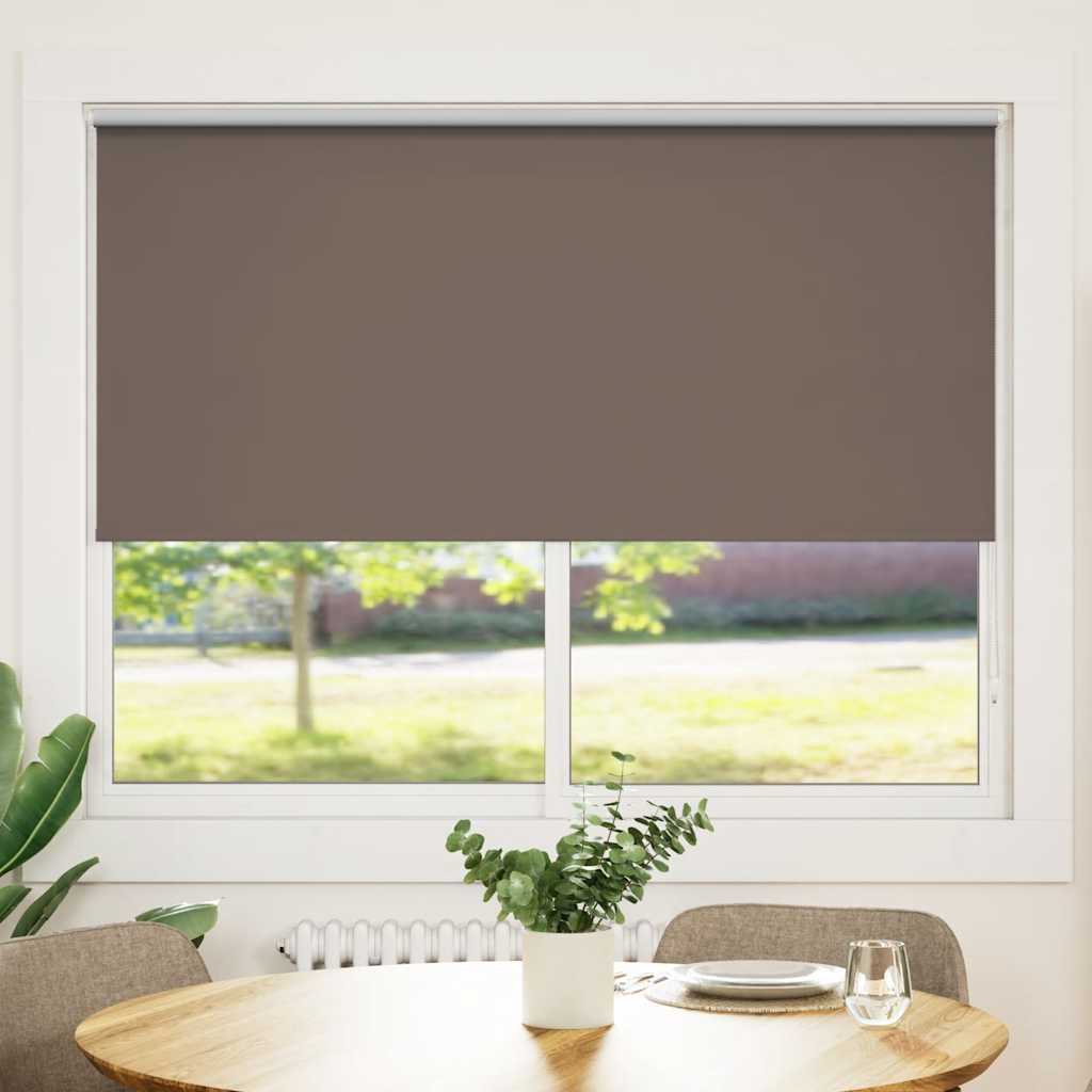 Vidaxl Verdunkelungsrollo 140 x 175 cm Kaffeebraun
