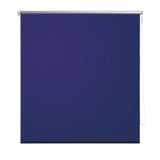 VidaXL Roller blind blackout 140 x 175 cm navy blue