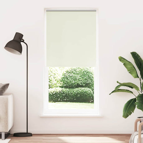 Vidaxx Verdunkelungsrollo 100 x 230 cm Creme